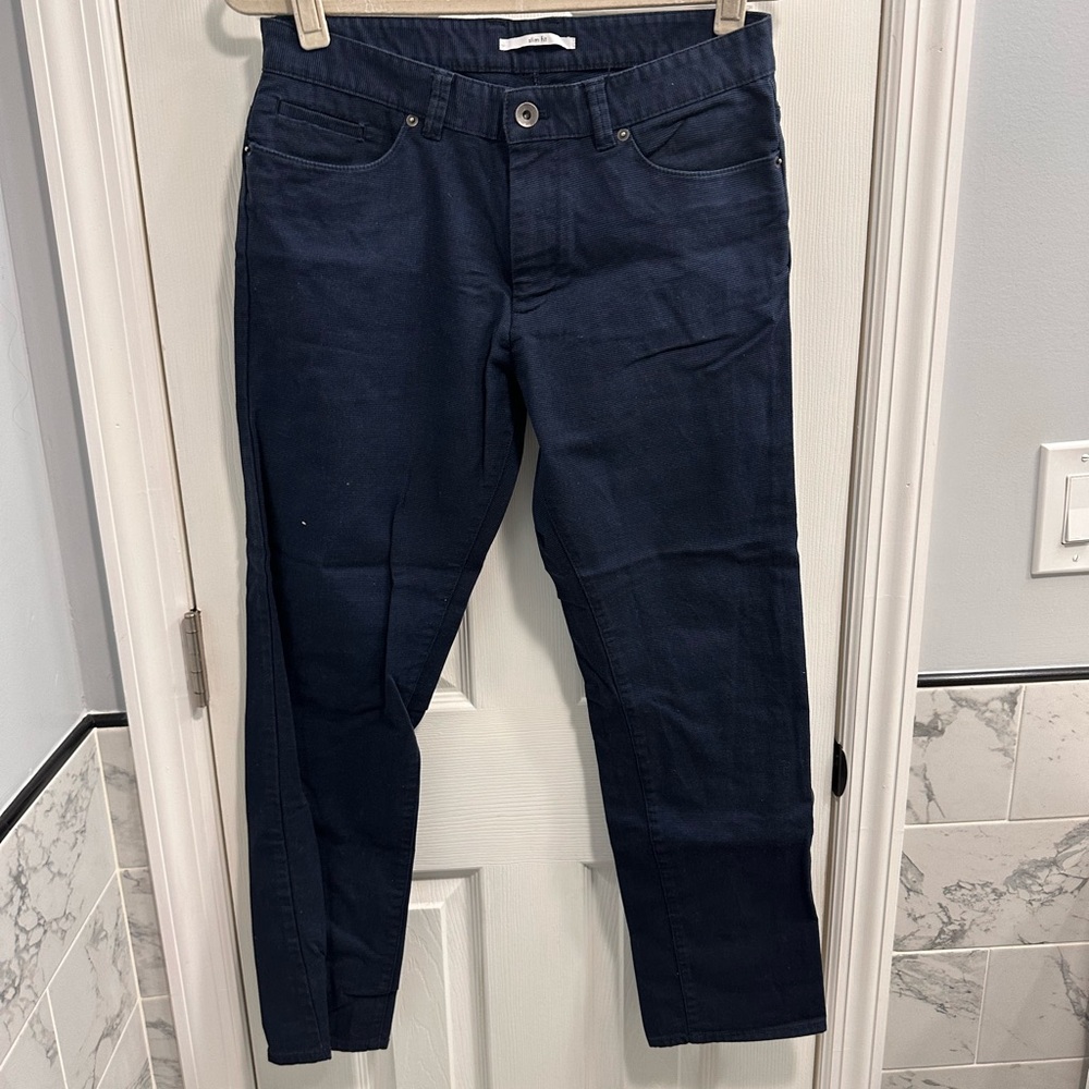 Calvin Klein Dark Blue Denim Jeans dress pants